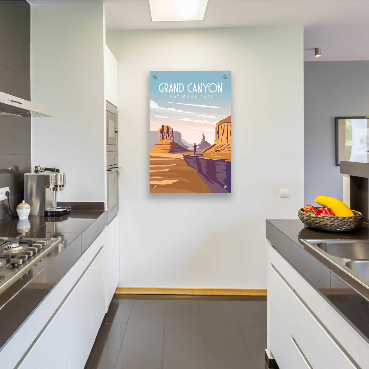 Epic Art 'Grand Canyon National Park' by Arctic Frame Studio, Acrylic Glass Wall Art,24x36