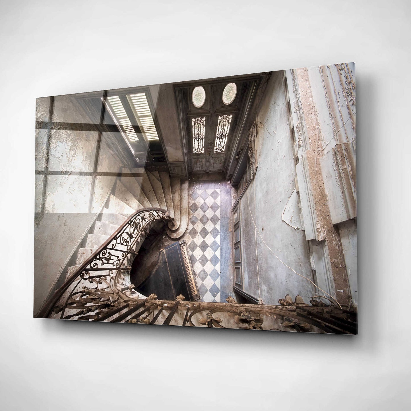 Epic Art 'Top Staircase' by Roman Robroek, Acrylic Glass Wall Art,24x16