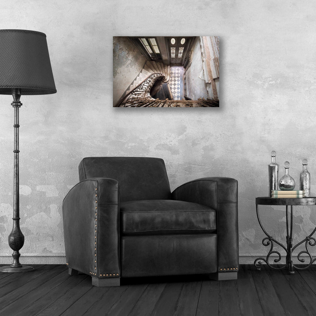 Epic Art 'Top Staircase' by Roman Robroek, Acrylic Glass Wall Art,24x16