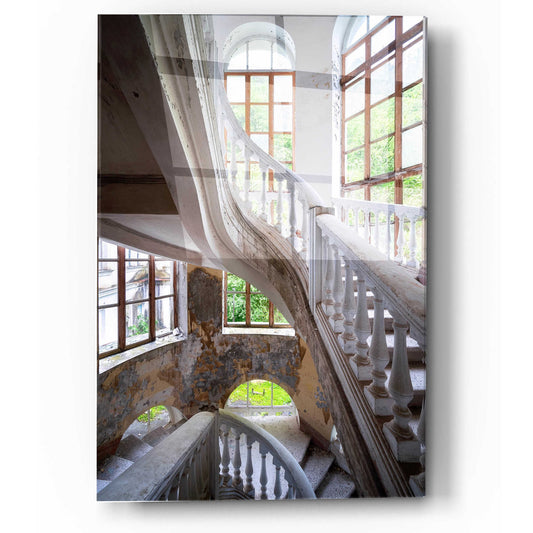 Epic Art 'Curved Stairs' by Roman Robroek, Acrylic Glass Wall Art