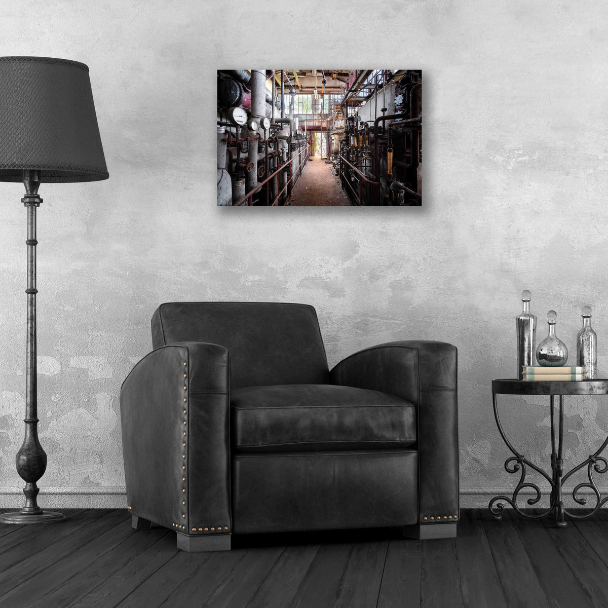 Epic Art 'Abandoned Industry' by Roman Robroek, Acrylic Glass Wall Art,24x16