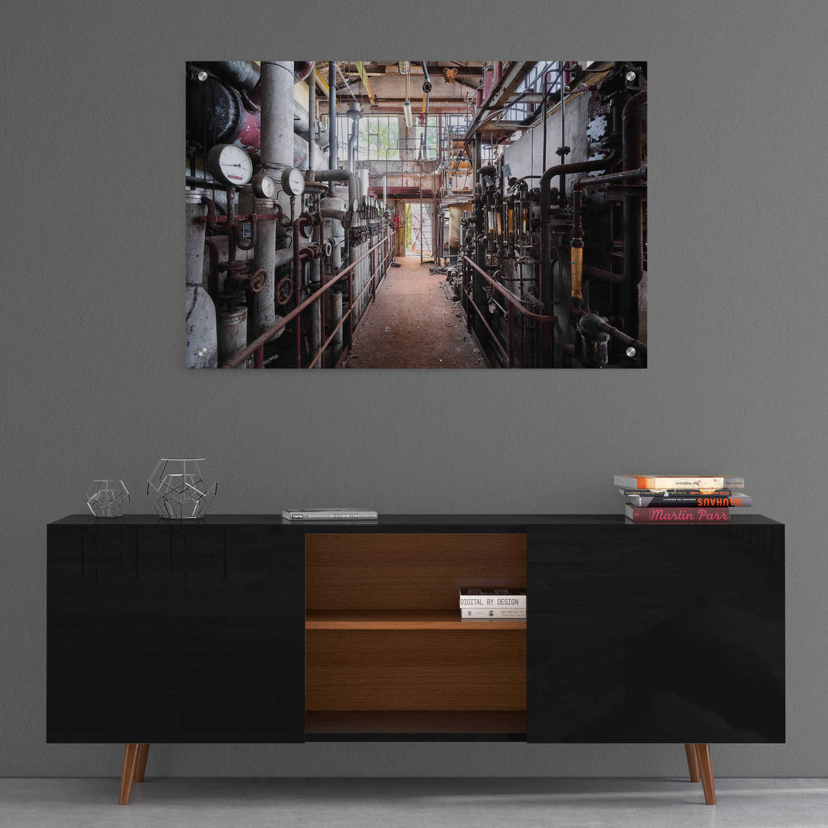 Epic Art 'Abandoned Industry' by Roman Robroek, Acrylic Glass Wall Art,36x24