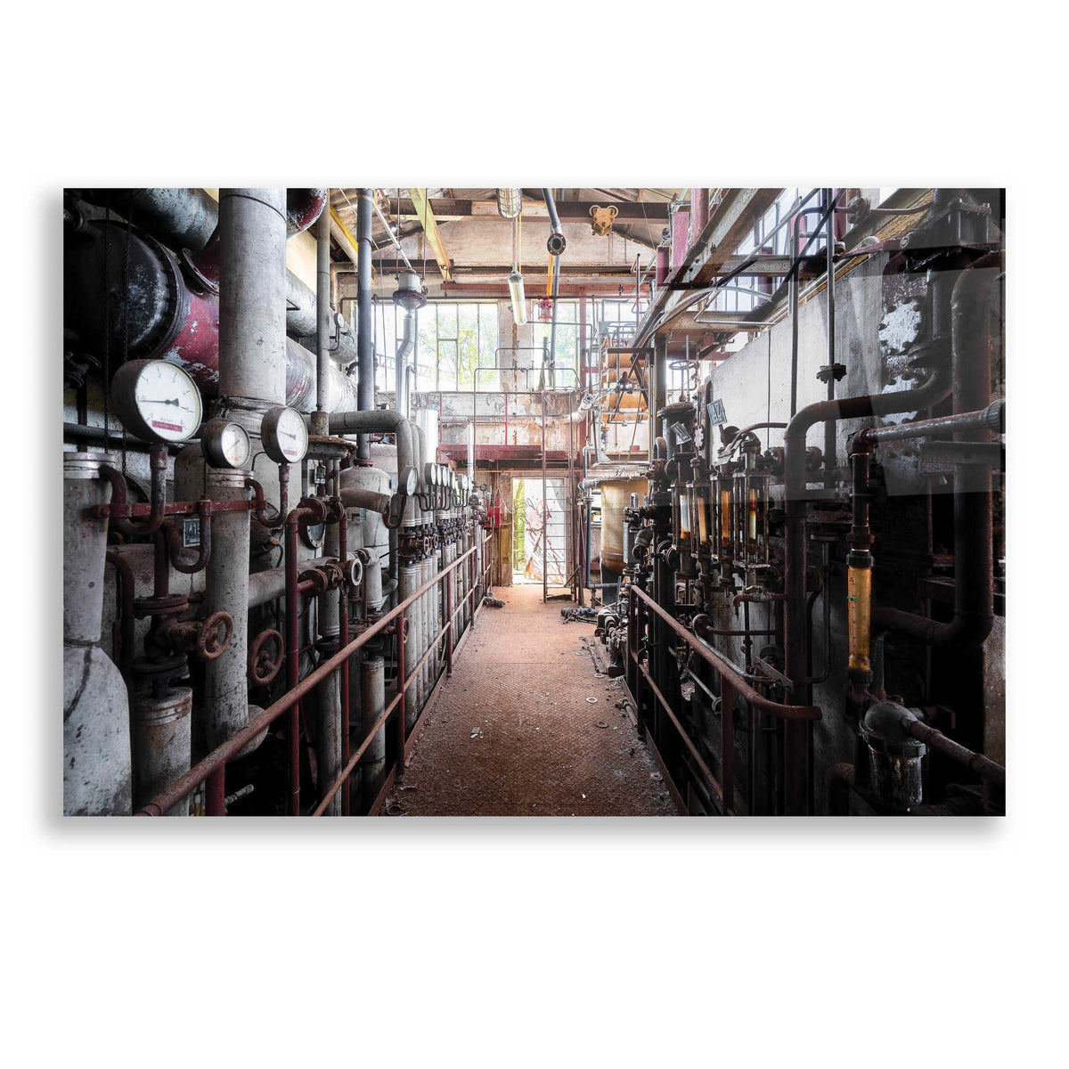 Epic Art 'Abandoned Industry' by Roman Robroek, Acrylic Glass Wall Art