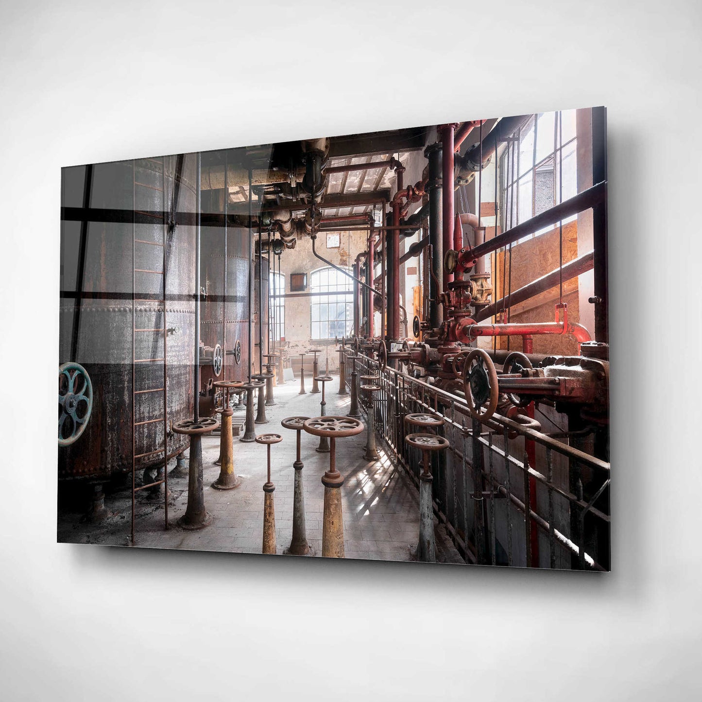 Epic Art 'Industrial Herritage' by Roman Robroek, Acrylic Glass Wall Art,16x12