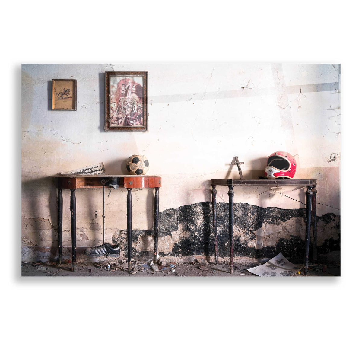 Epic Art 'Forgotten Objects' by Roman Robroek, Acrylic Glass Wall Art