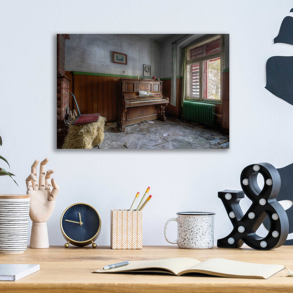Epic Art 'Play Me a Song' by Roman Robroek, Acrylic Glass Wall Art,16x12