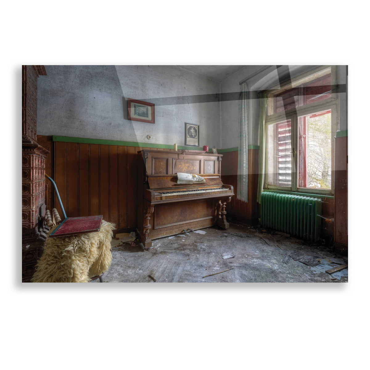 Epic Art 'Play Me a Song' by Roman Robroek, Acrylic Glass Wall Art