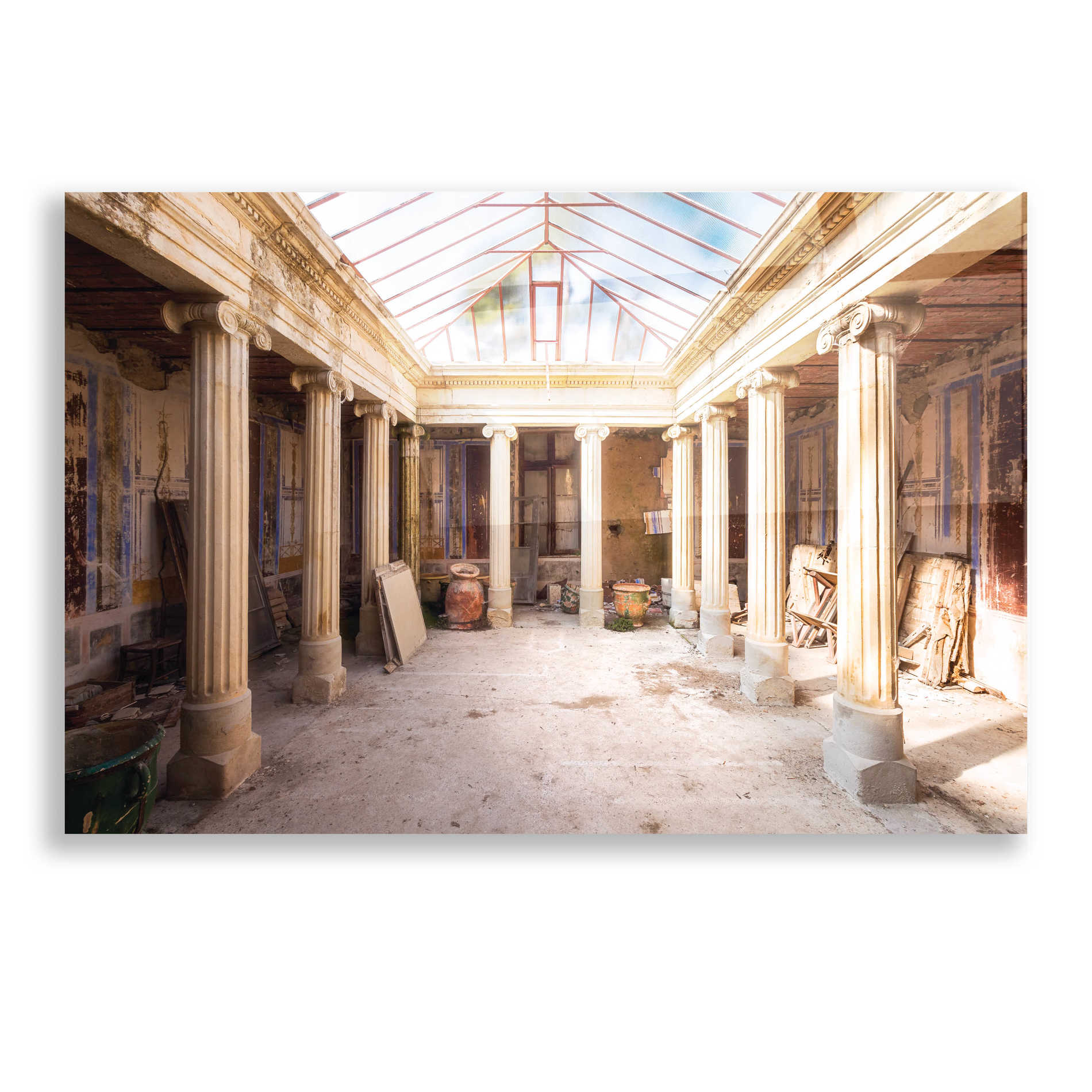 Epic Art 'Cloister' by Roman Robroek, Acrylic Glass Wall Art,16x12