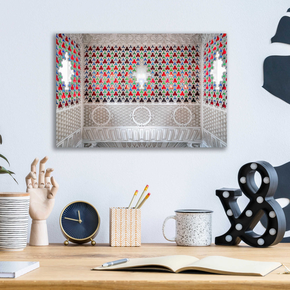 Epic Art 'Castle of Sammezzano I' by Roman Robroek, Acrylic Glass Wall Art,16x12