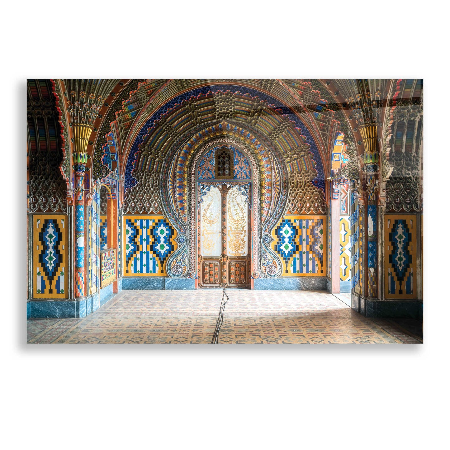 Epic Art 'Castle of Sammezzano II' by Roman Robroek, Acrylic Glass Wall Art,24x16