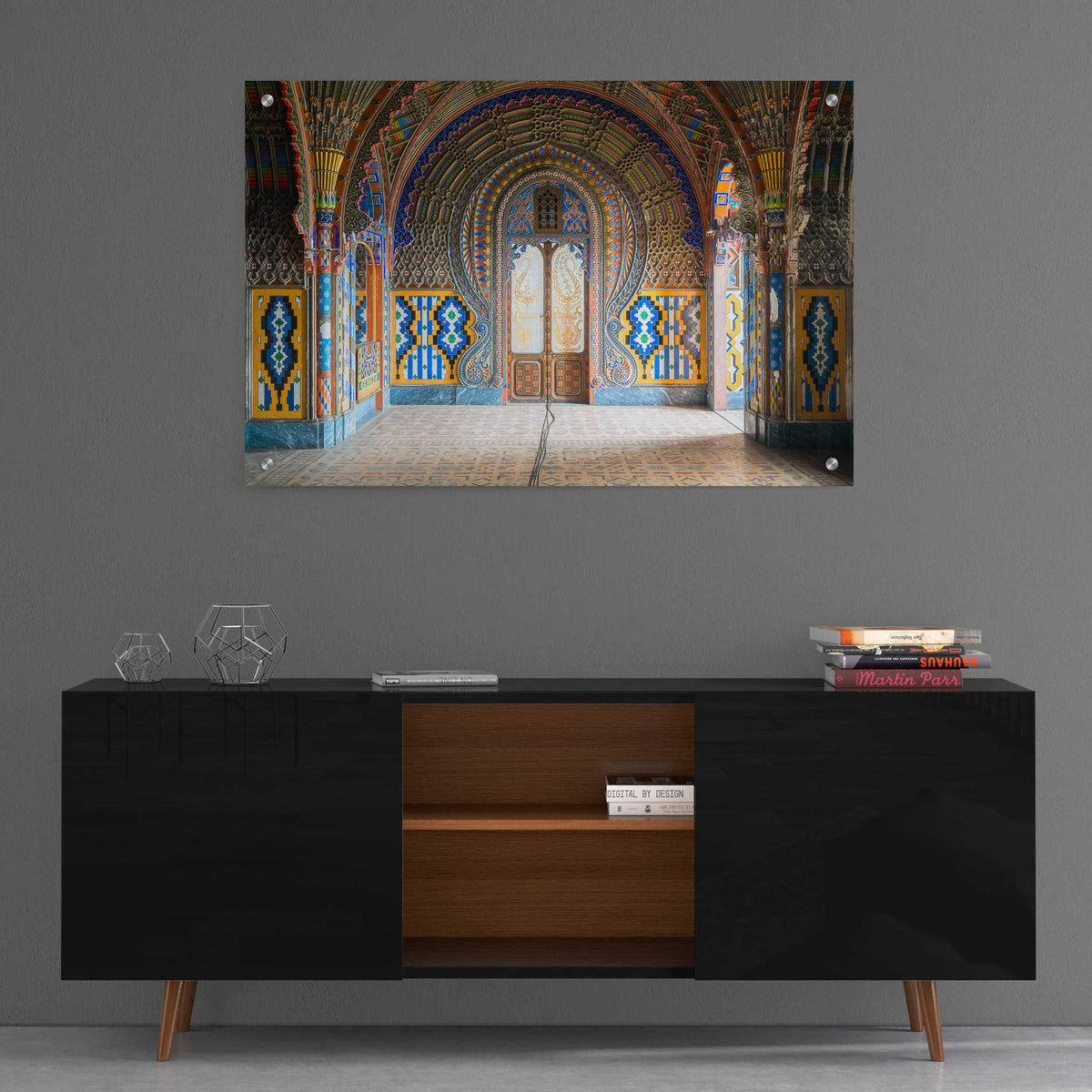 Epic Art 'Castle of Sammezzano II' by Roman Robroek, Acrylic Glass Wall Art,36x24