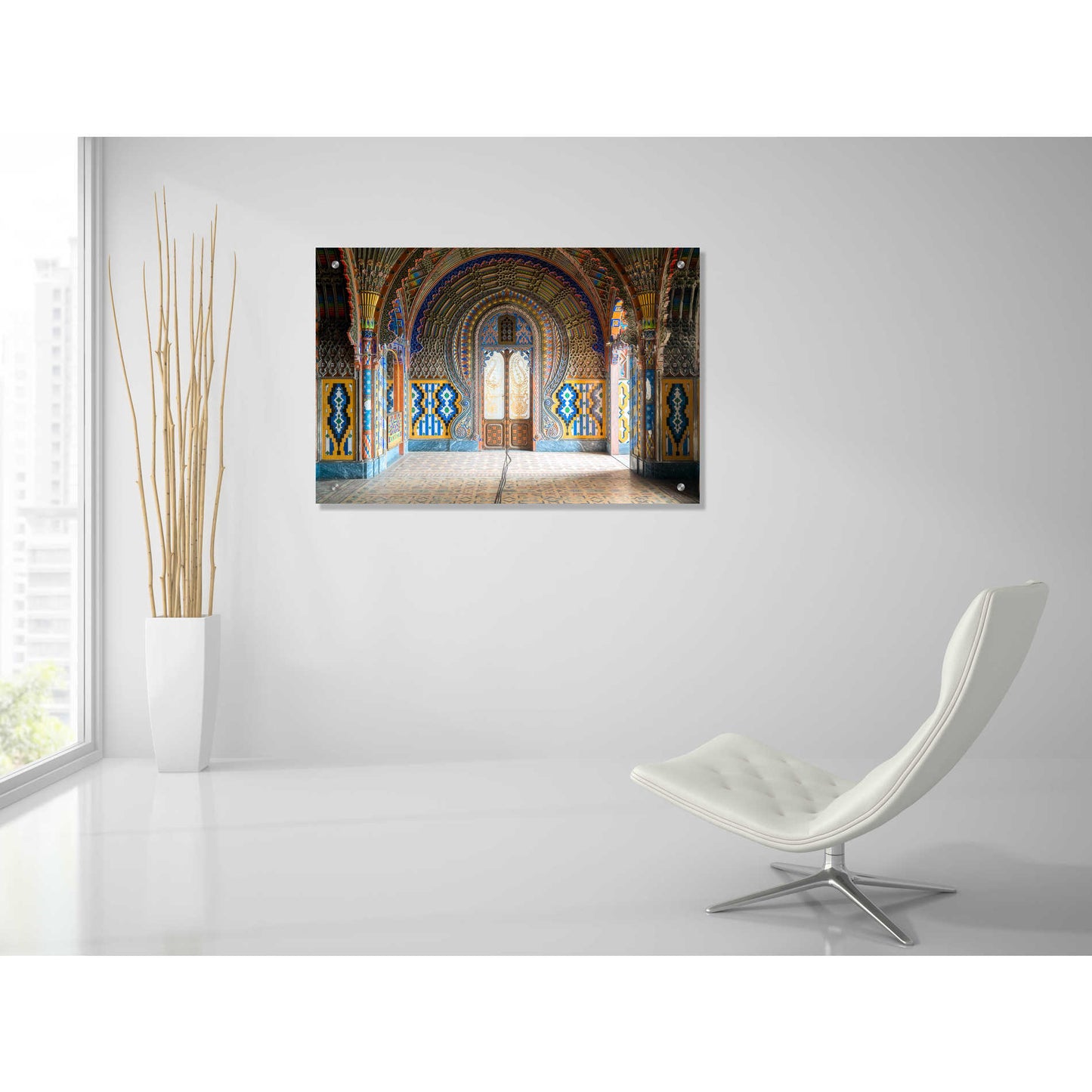Epic Art 'Castle of Sammezzano II' by Roman Robroek, Acrylic Glass Wall Art,36x24