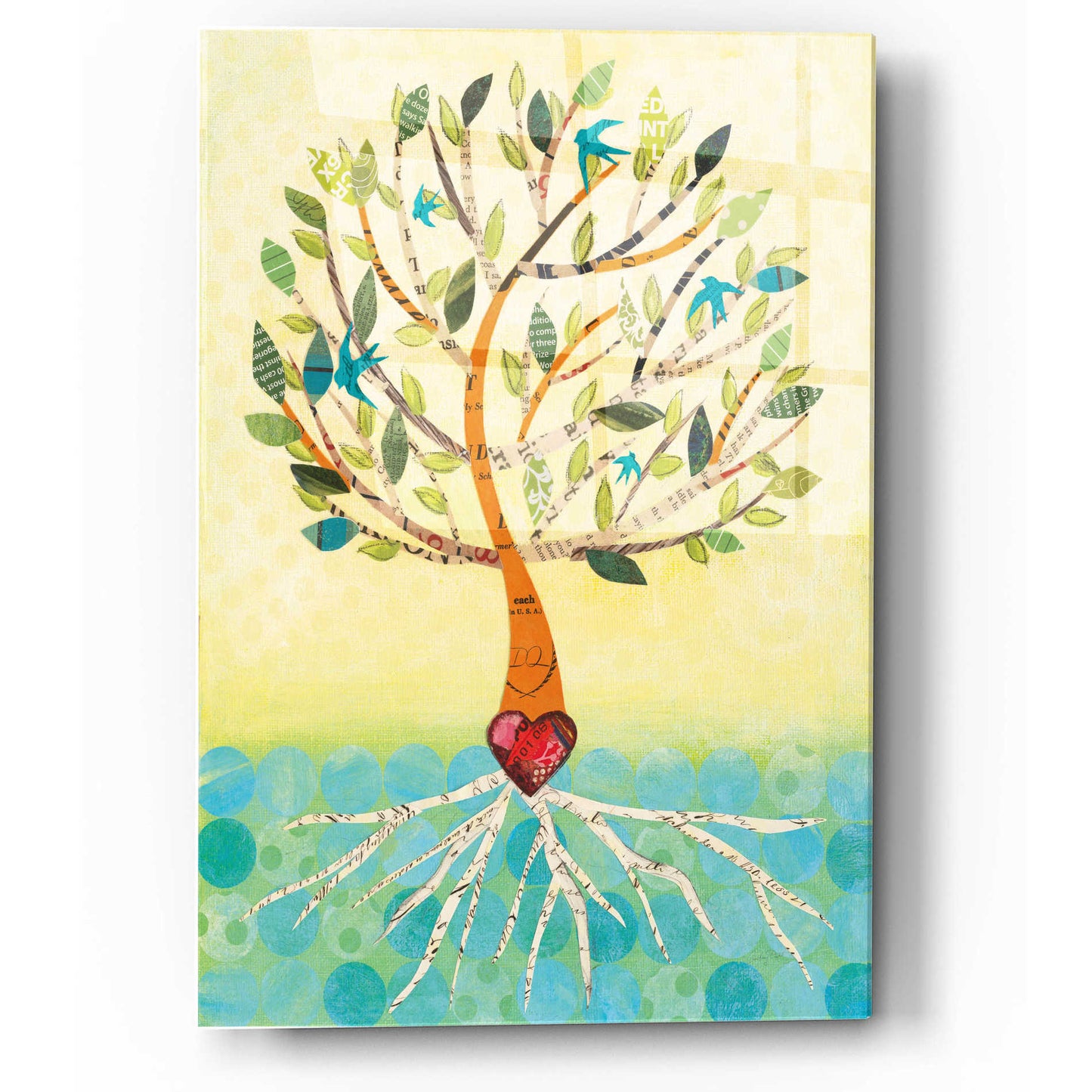 Epic Art 'Tree of Life II' by Courtney Prahl, Acrylic Glass Wall Art,12x16