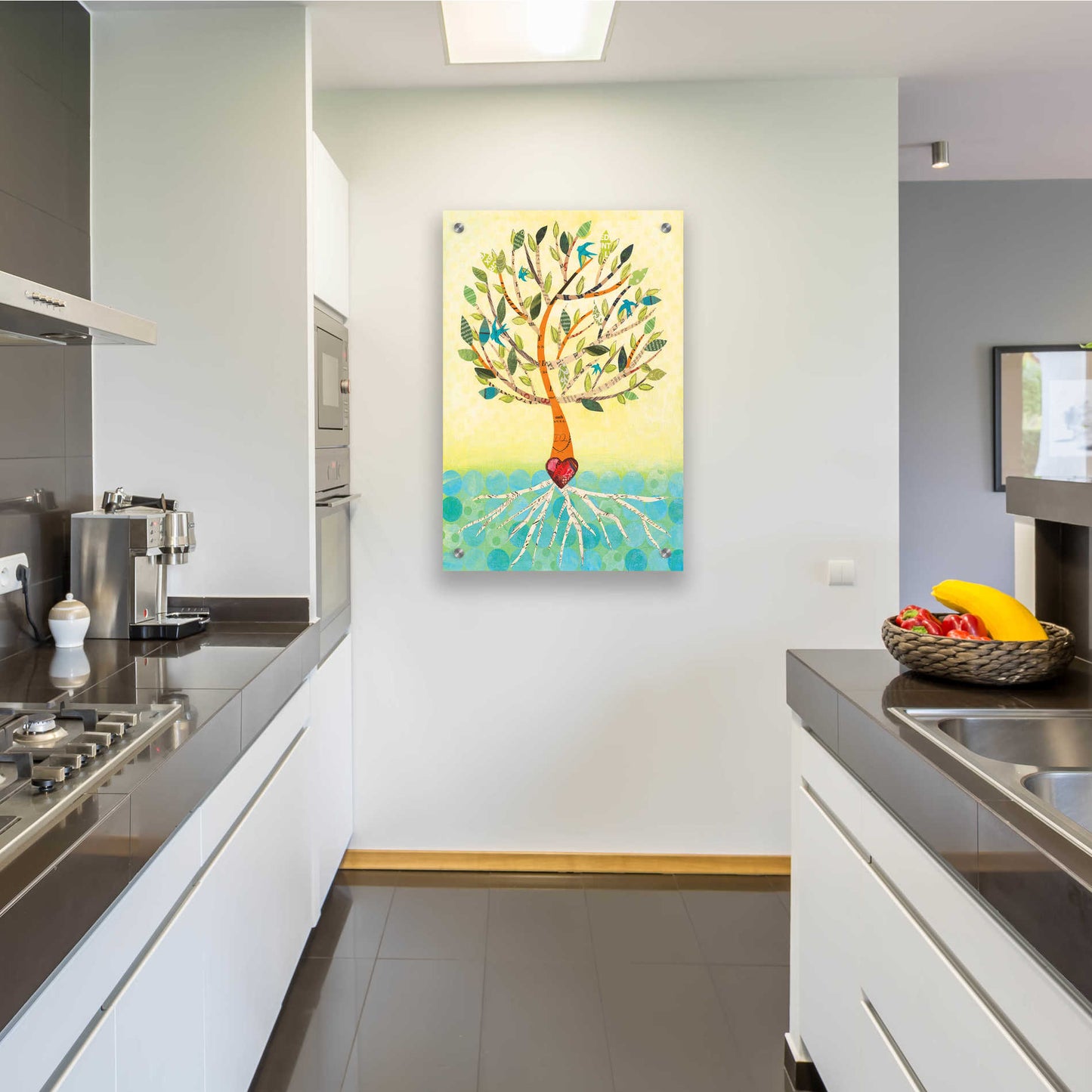 Epic Art 'Tree of Life II' by Courtney Prahl, Acrylic Glass Wall Art,24x36