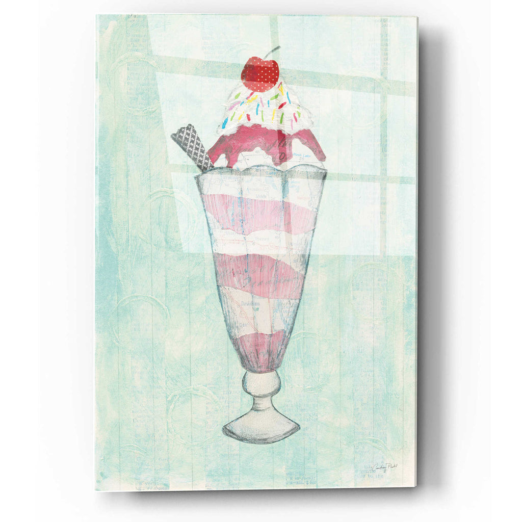 Epic Art 'Sundae Delight I' by Courtney Prahl, Acrylic Glass Wall Art