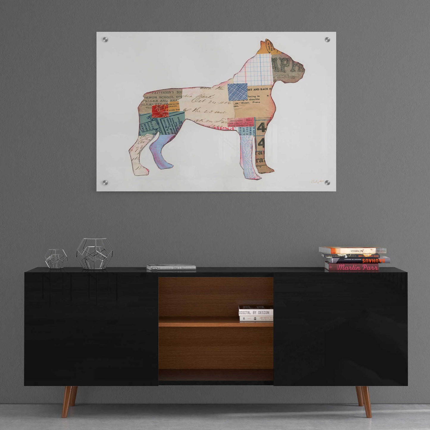 Epic Art 'Good Dog I' by Courtney Prahl, Acrylic Glass Wall Art,36x24