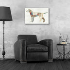 Epic Art 'Good Dog II' by Courtney Prahl, Acrylic Glass Wall Art,24x16