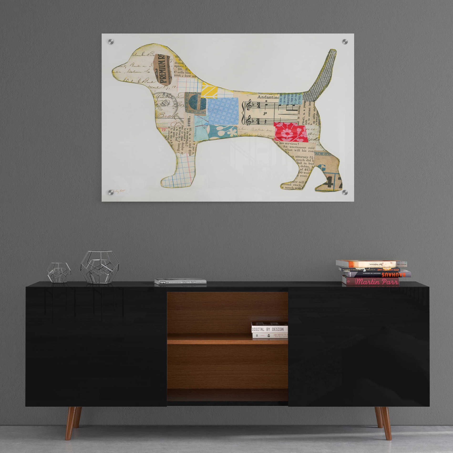 Epic Art 'Good Dog IV' by Courtney Prahl, Acrylic Glass Wall Art,36x24