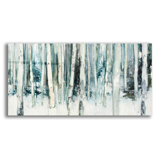 Epic Art 'Winter Woods III Light Trees' by Julia Purinton, Acrylic Glass Wall Art,2:1