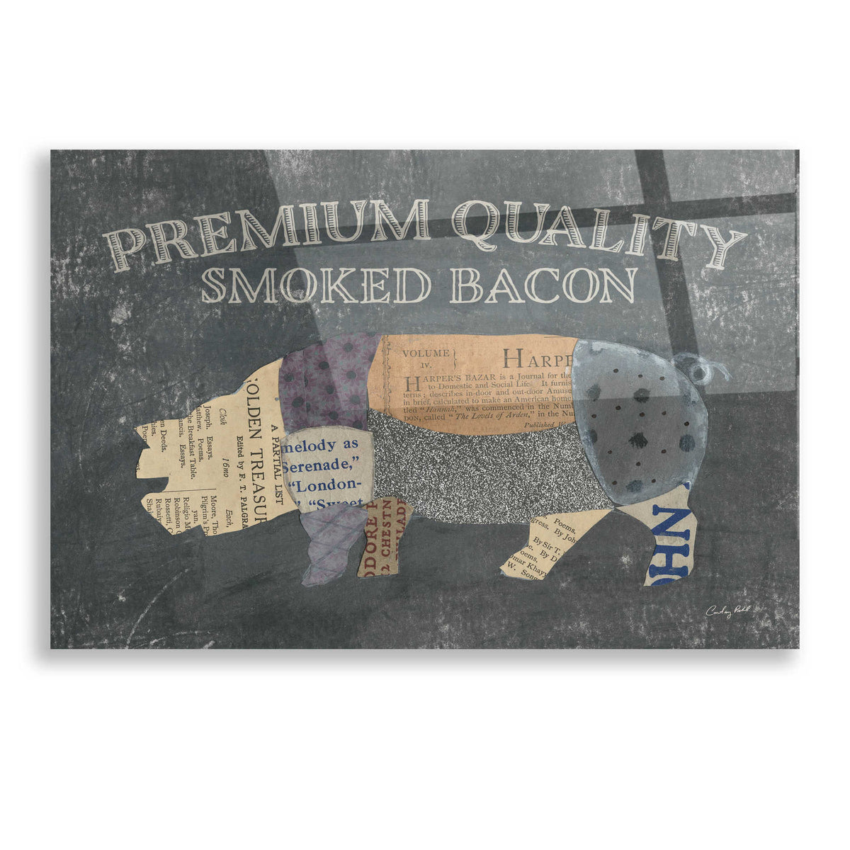 Epic Art 'From the Butcher XII' by Courtney Prahl, Acrylic Glass Wall Art