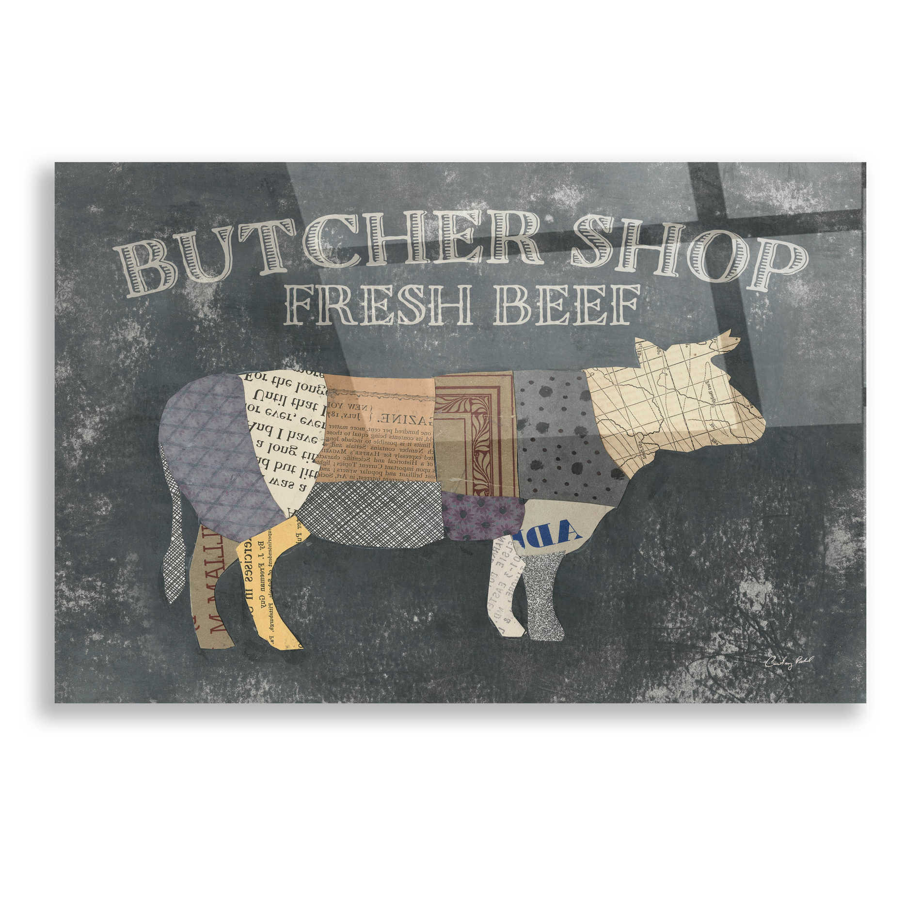 Epic Art 'From the Butcher XIII' by Courtney Prahl, Acrylic Glass Wall Art