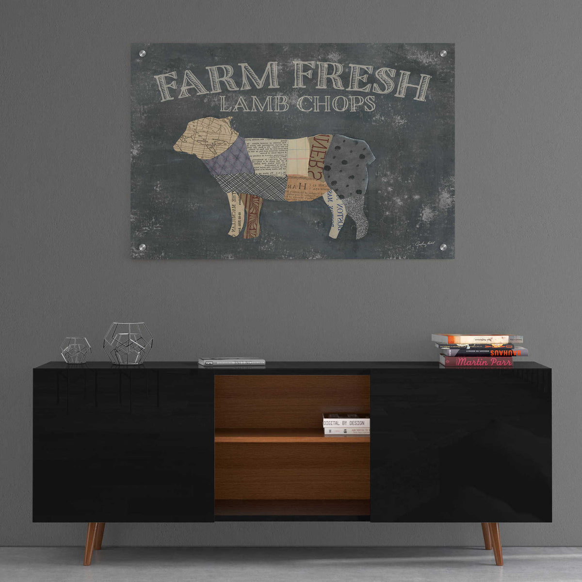 Epic Art 'From the Butcher XIV' by Courtney Prahl, Acrylic Glass Wall Art,36x24