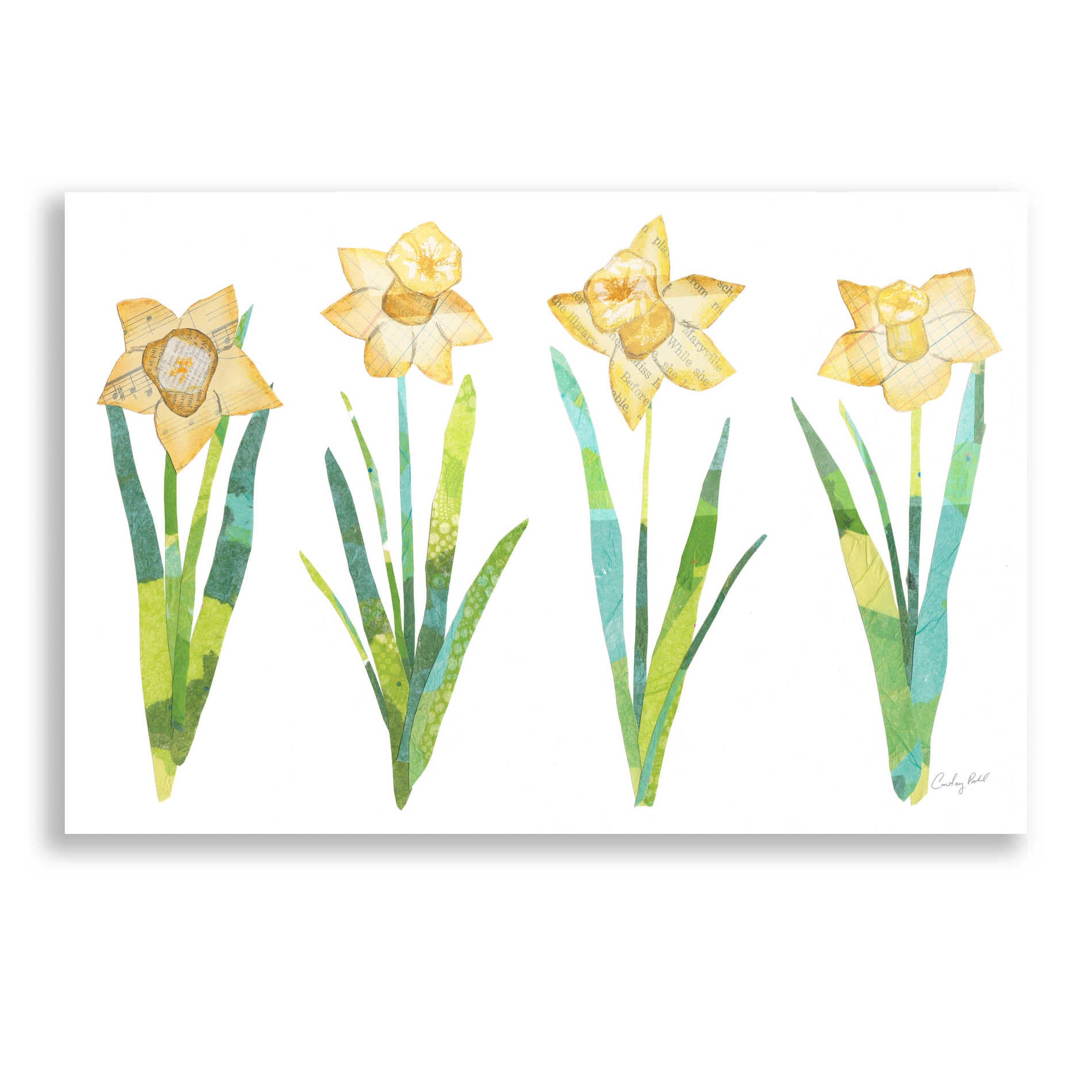 Epic Art 'Spring Has Sprung VII' by Courtney Prahl, Acrylic Glass Wall Art