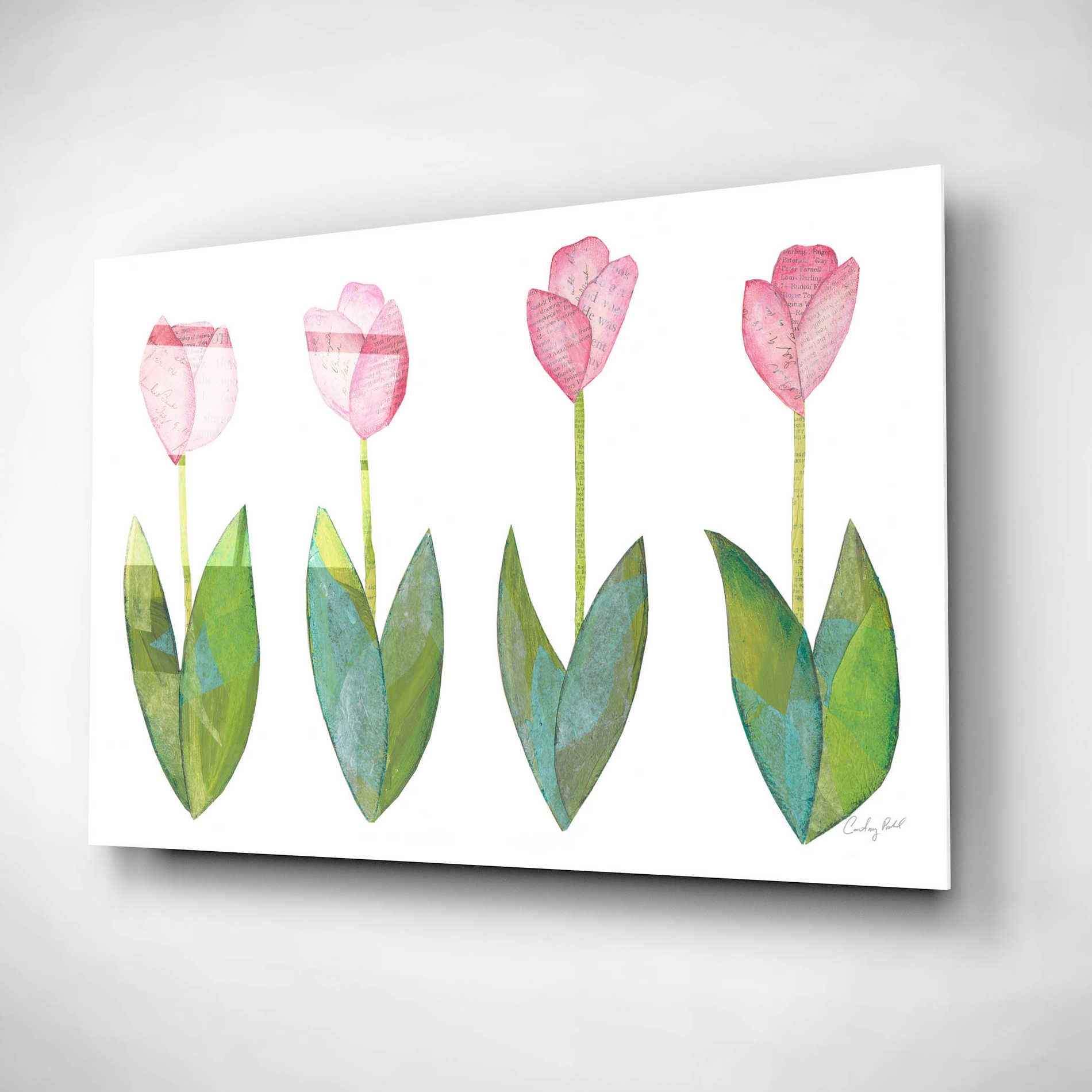 Epic Art 'Spring Has Sprung VIII' by Courtney Prahl, Acrylic Glass Wall Art,24x16