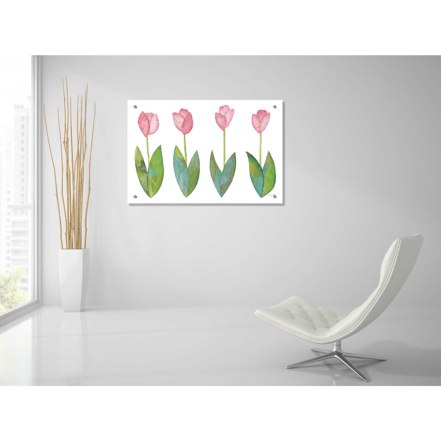 Epic Art 'Spring Has Sprung VIII' by Courtney Prahl, Acrylic Glass Wall Art,36x24