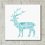 Epic Art 'Geometric Animal IV' by Courtney Prahl, Acrylic Glass Wall Art,12x12