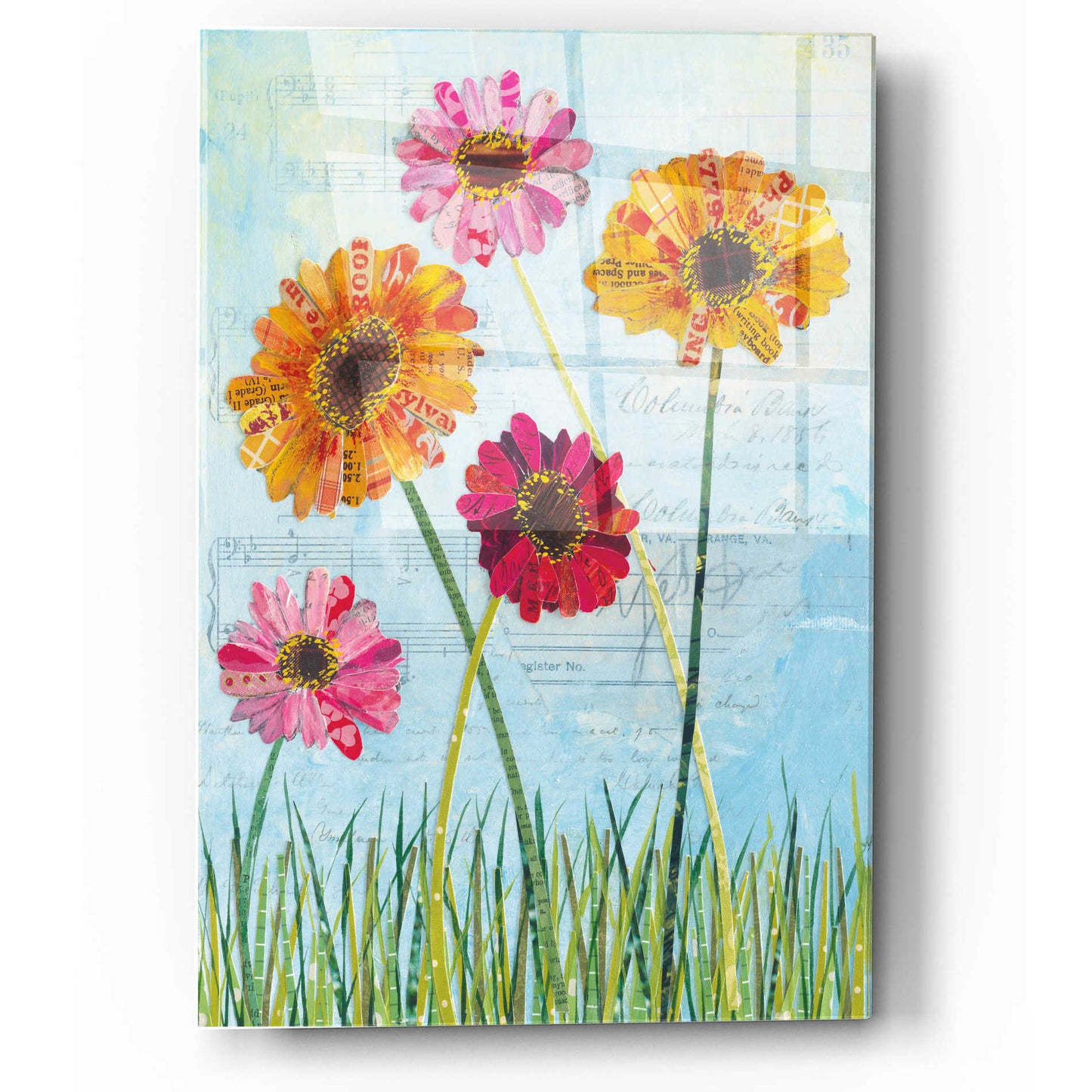 Epic Art 'Early Spring I' by Courtney Prahl, Acrylic Glass Wall Art,12x16