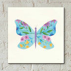 Epic Art 'Butterfly Garden IV' by Courtney Prahl, Acrylic Glass Wall Art,12x12