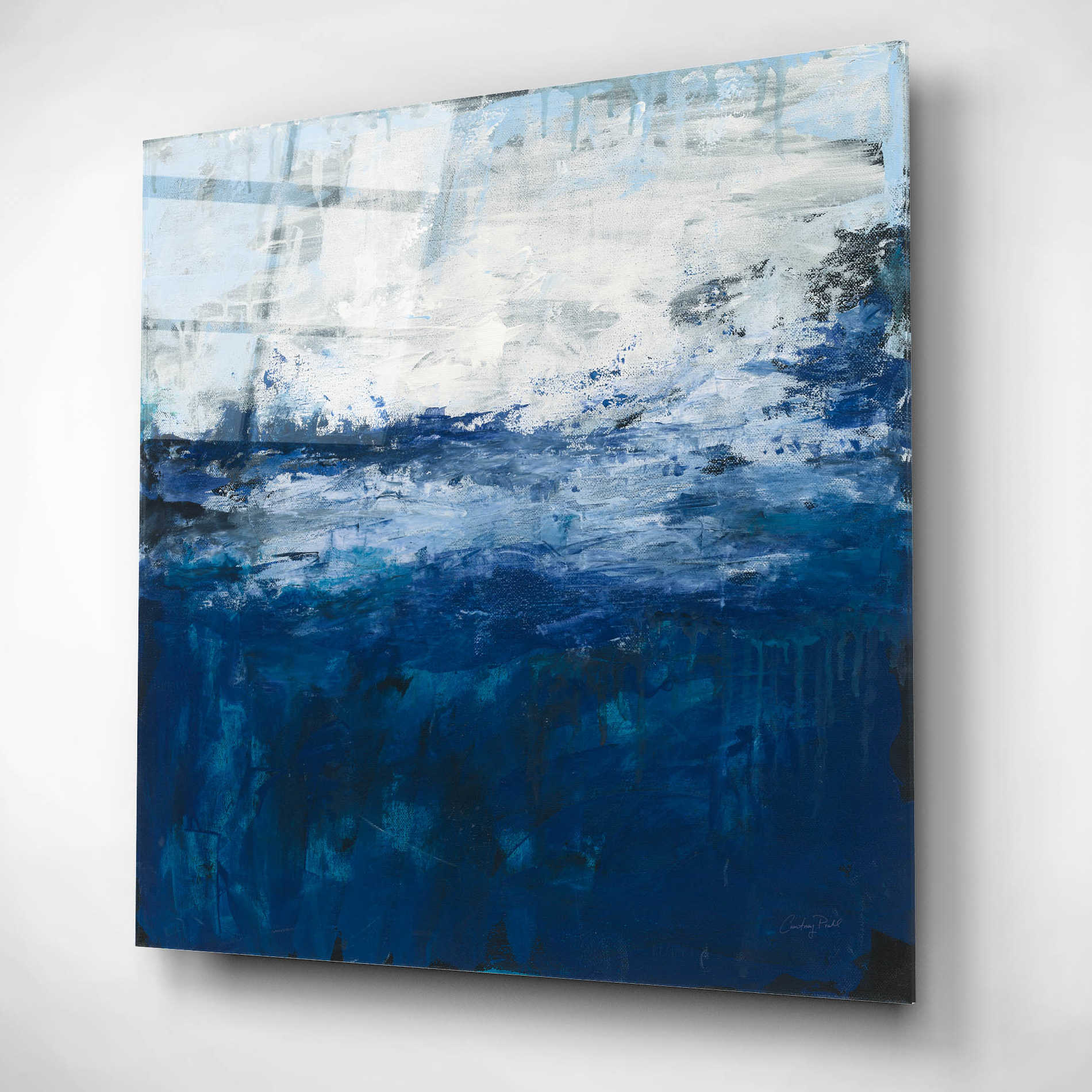 Epic Art 'Seaside Escape I' by Courtney Prahl, Acrylic Glass Wall Art,12x12