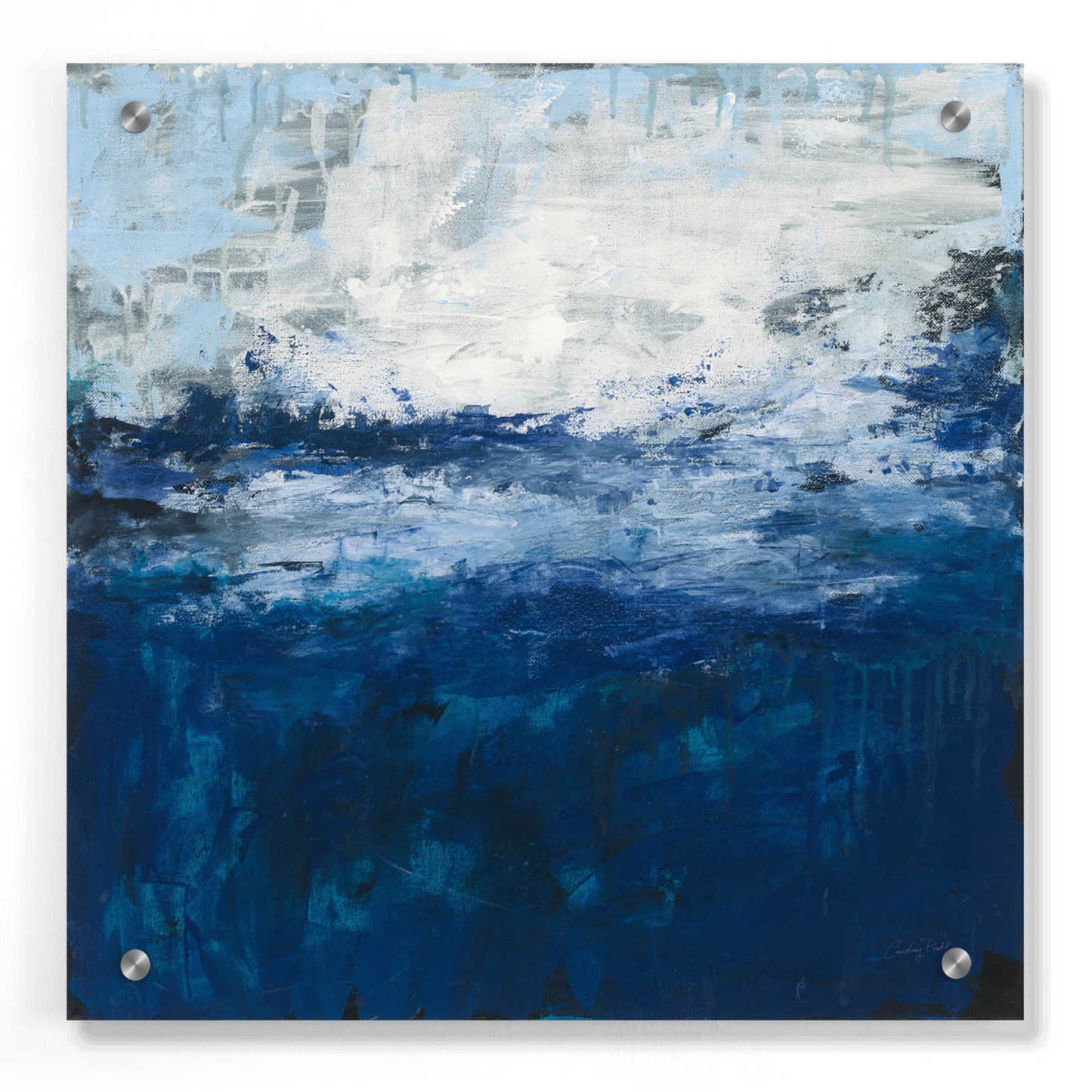 Epic Art 'Seaside Escape I' by Courtney Prahl, Acrylic Glass Wall Art,36x36