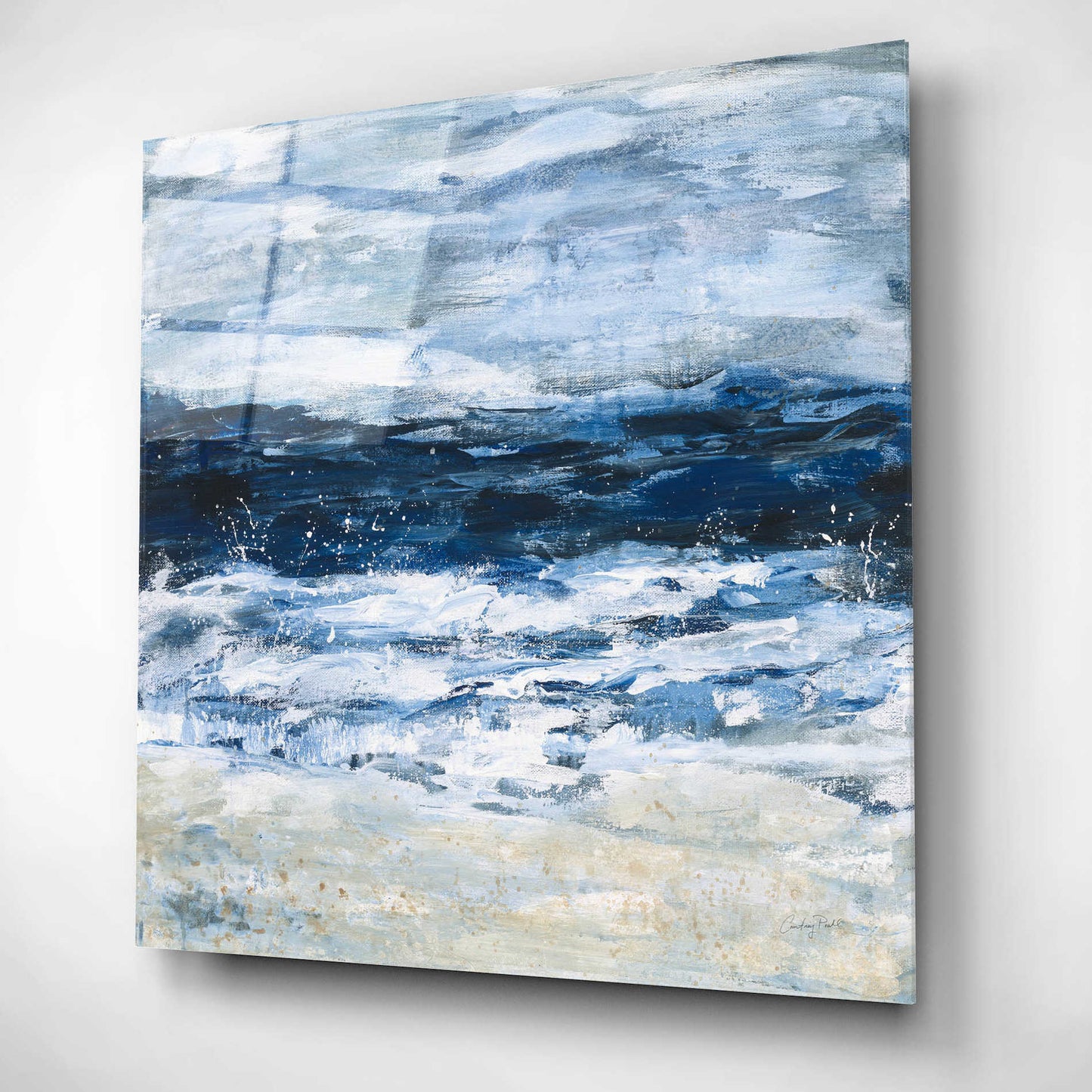 Epic Art 'Seaside Escape II' by Courtney Prahl, Acrylic Glass Wall Art,12x12