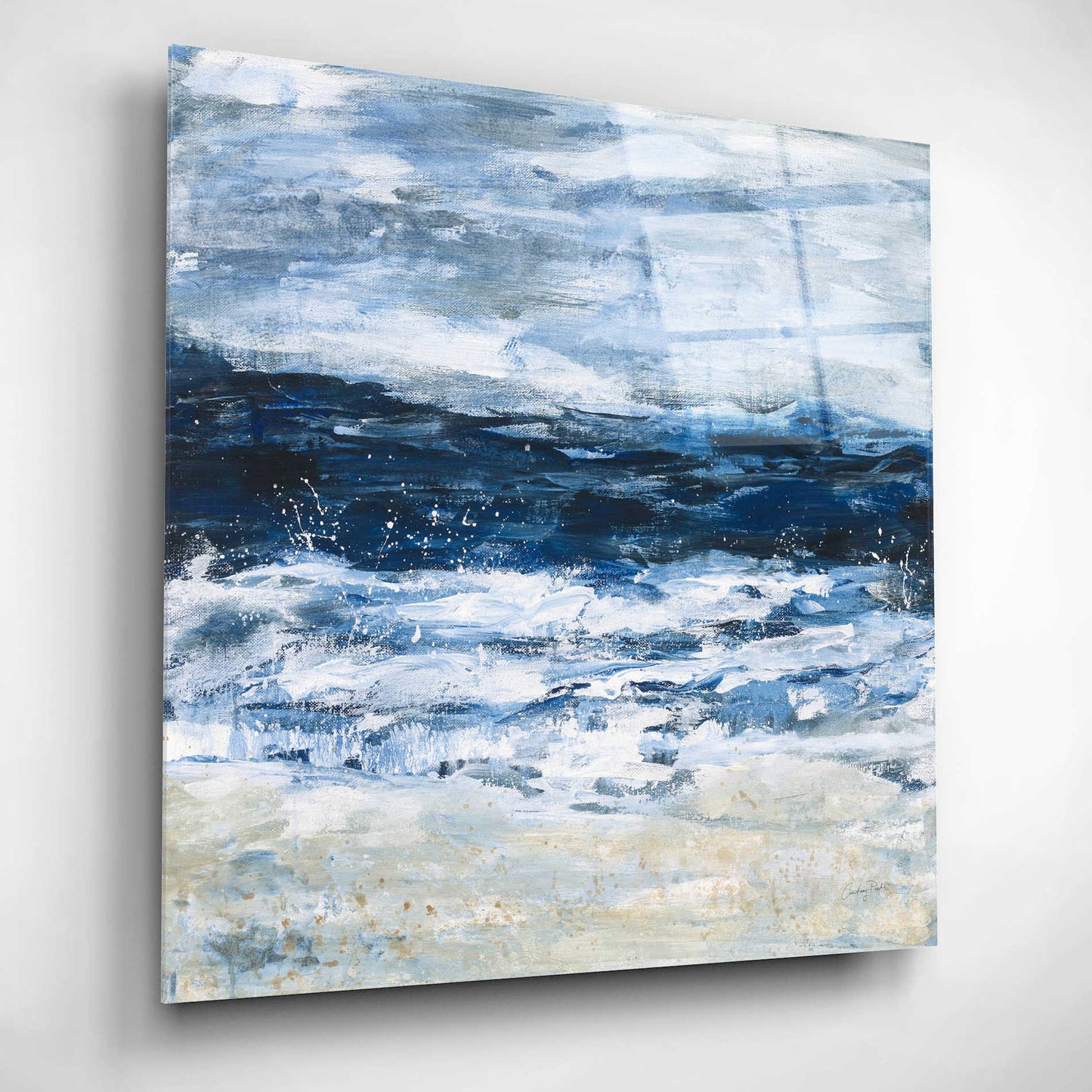 Epic Art 'Seaside Escape II' by Courtney Prahl, Acrylic Glass Wall Art,12x12