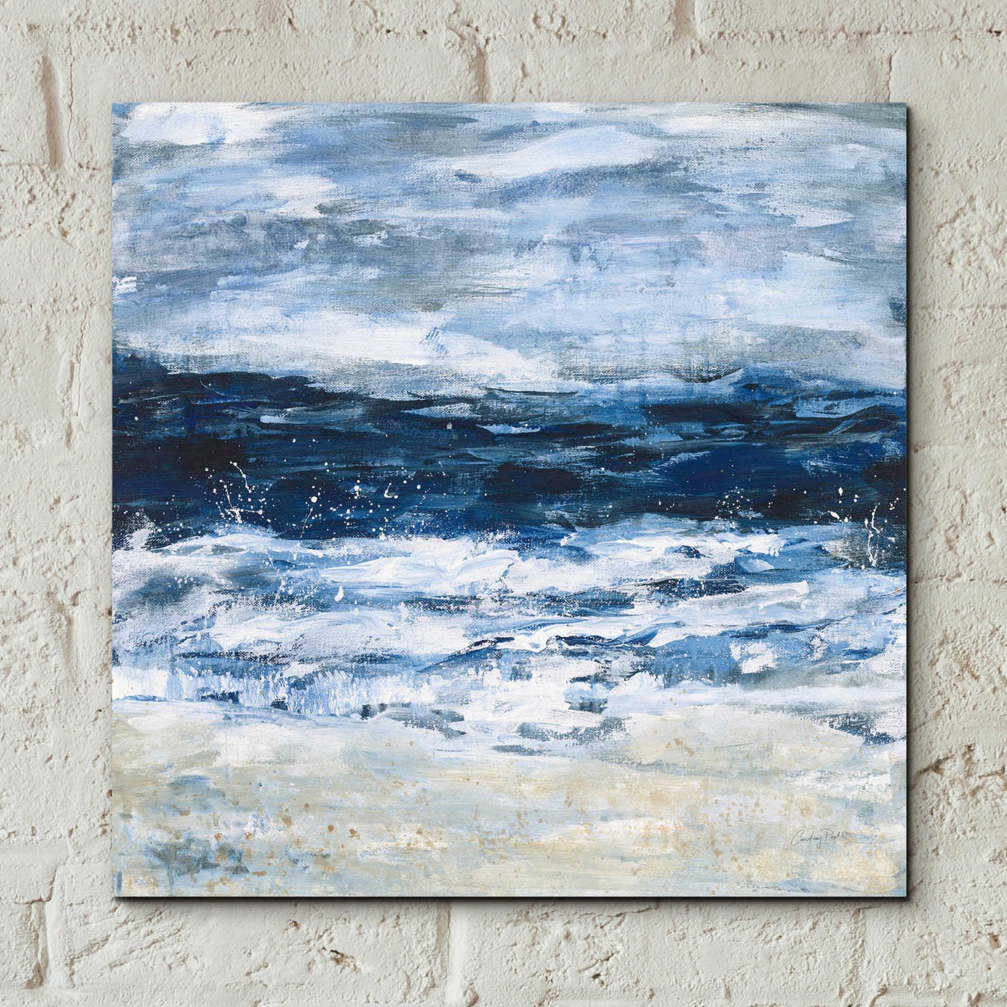 Epic Art 'Seaside Escape II' by Courtney Prahl, Acrylic Glass Wall Art,12x12