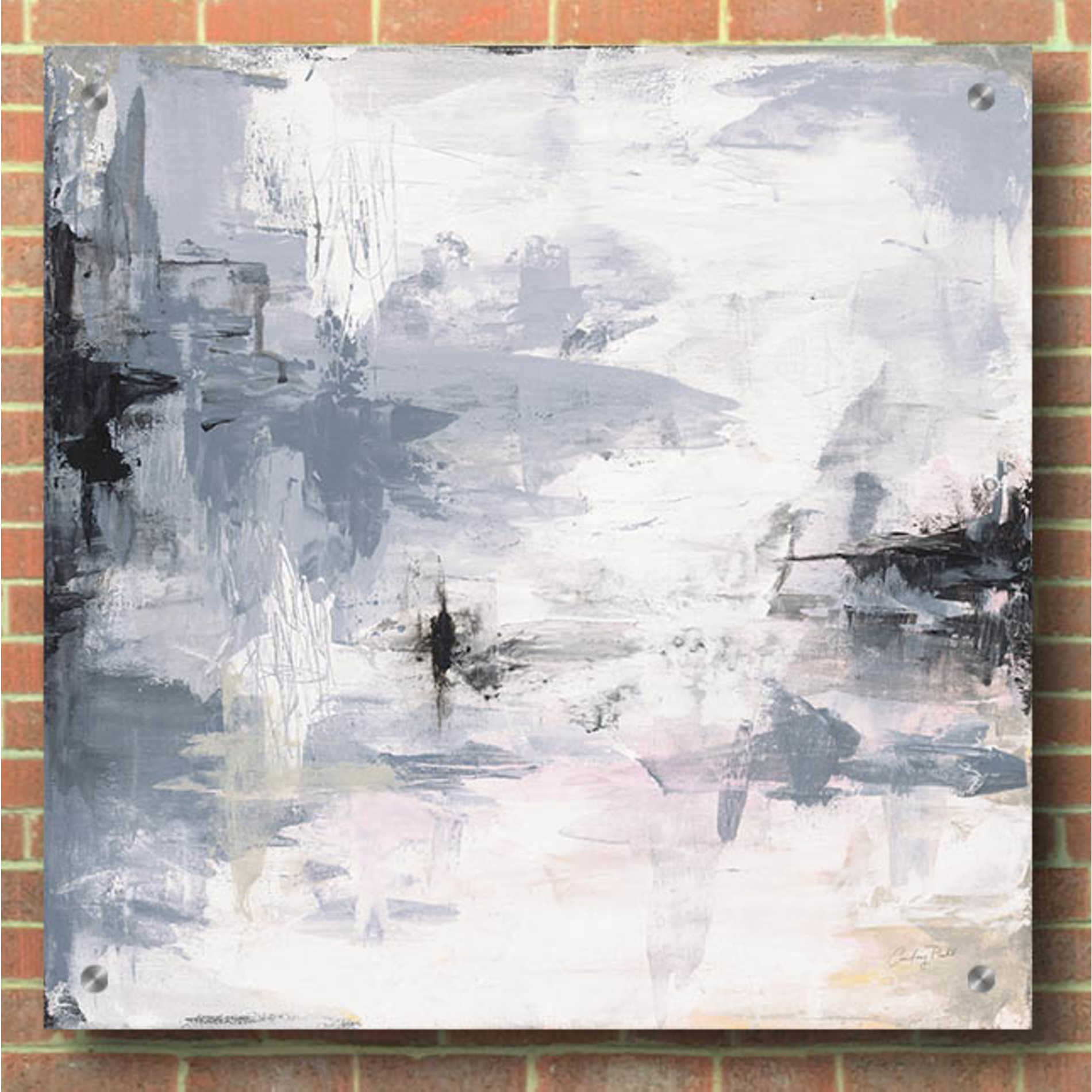 Epic Art 'Finale I' by Courtney Prahl, Acrylic Glass Wall Art,36x36