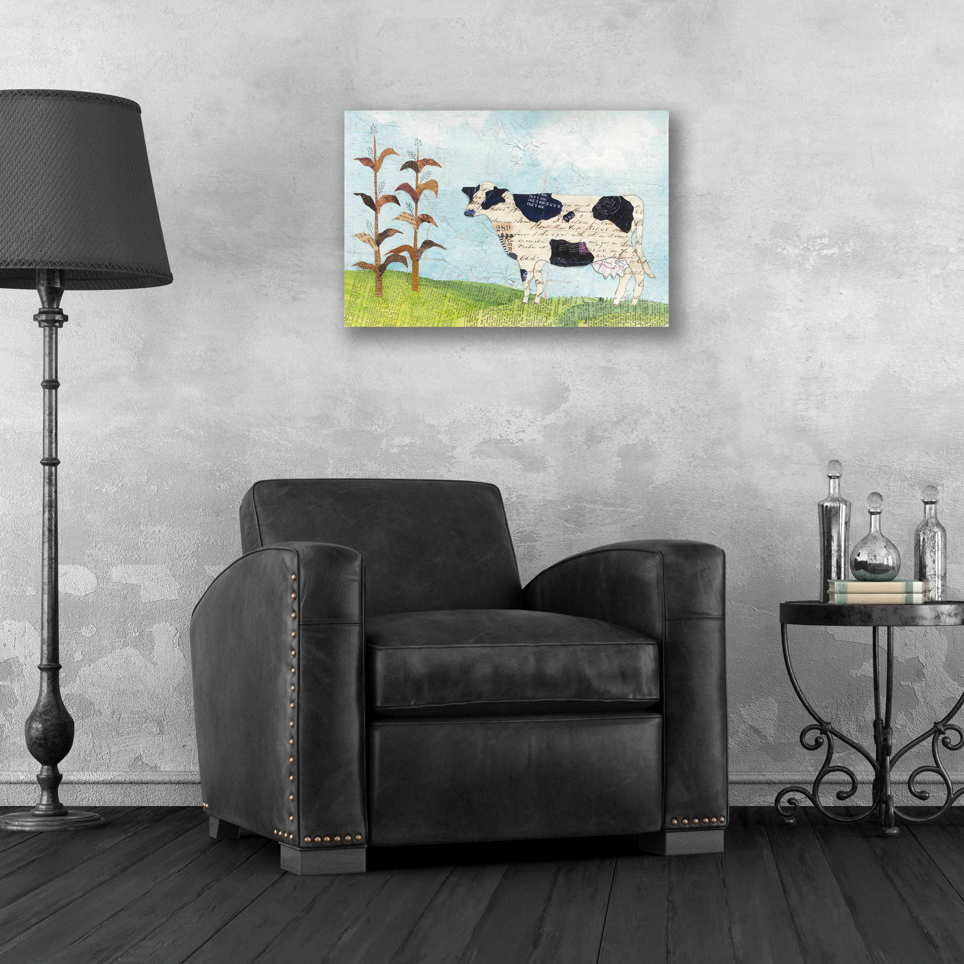 Epic Art 'On the Farm IV' by Courtney Prahl, Acrylic Glass Wall Art,24x16