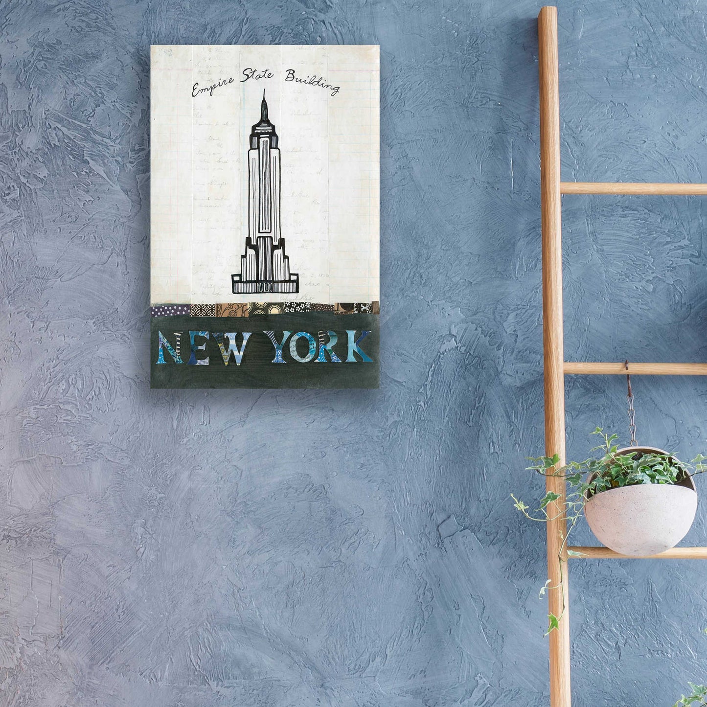 Epic Art 'Empire State Building' by Courtney Prahl, Acrylic Glass Wall Art,16x24