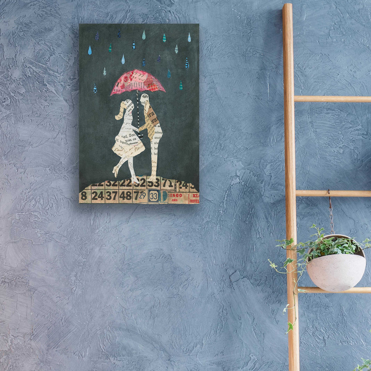 Epic Art 'Cute Couple II' by Courtney Prahl, Acrylic Glass Wall Art,16x24