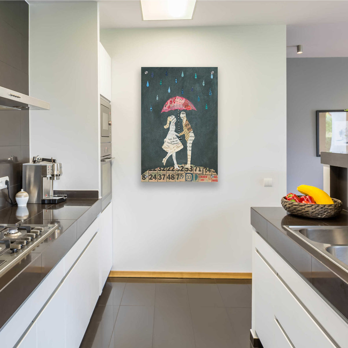 Epic Art 'Cute Couple II' by Courtney Prahl, Acrylic Glass Wall Art,24x36
