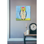 Epic Art 'Owl Family' by Courtney Prahl, Acrylic Glass Wall Art,24x24