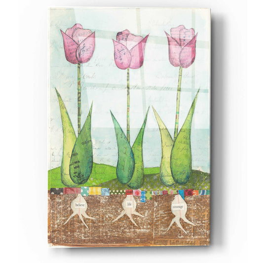 Epic Art 'Spring Inspiration I' by Courtney Prahl, Acrylic Glass Wall Art