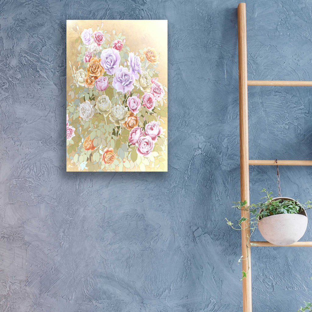 Epic Art 'Rose Scent' by Zigen Tanabe, Acrylic Glass Wall Art,16x24