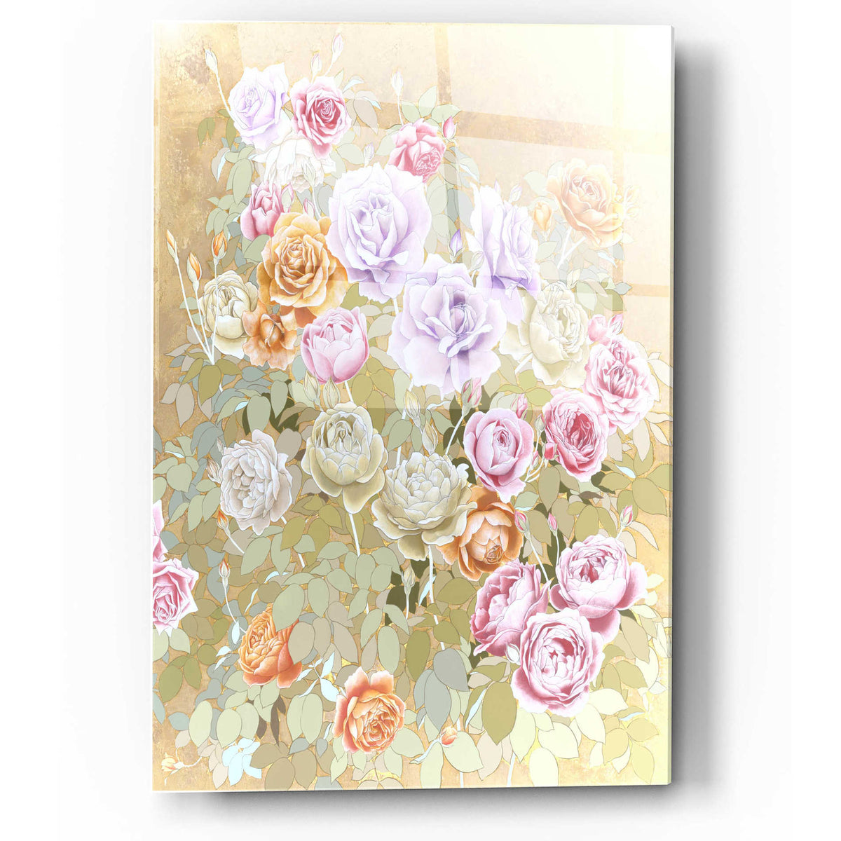 Epic Art 'Rose Scent' by Zigen Tanabe, Acrylic Glass Wall Art