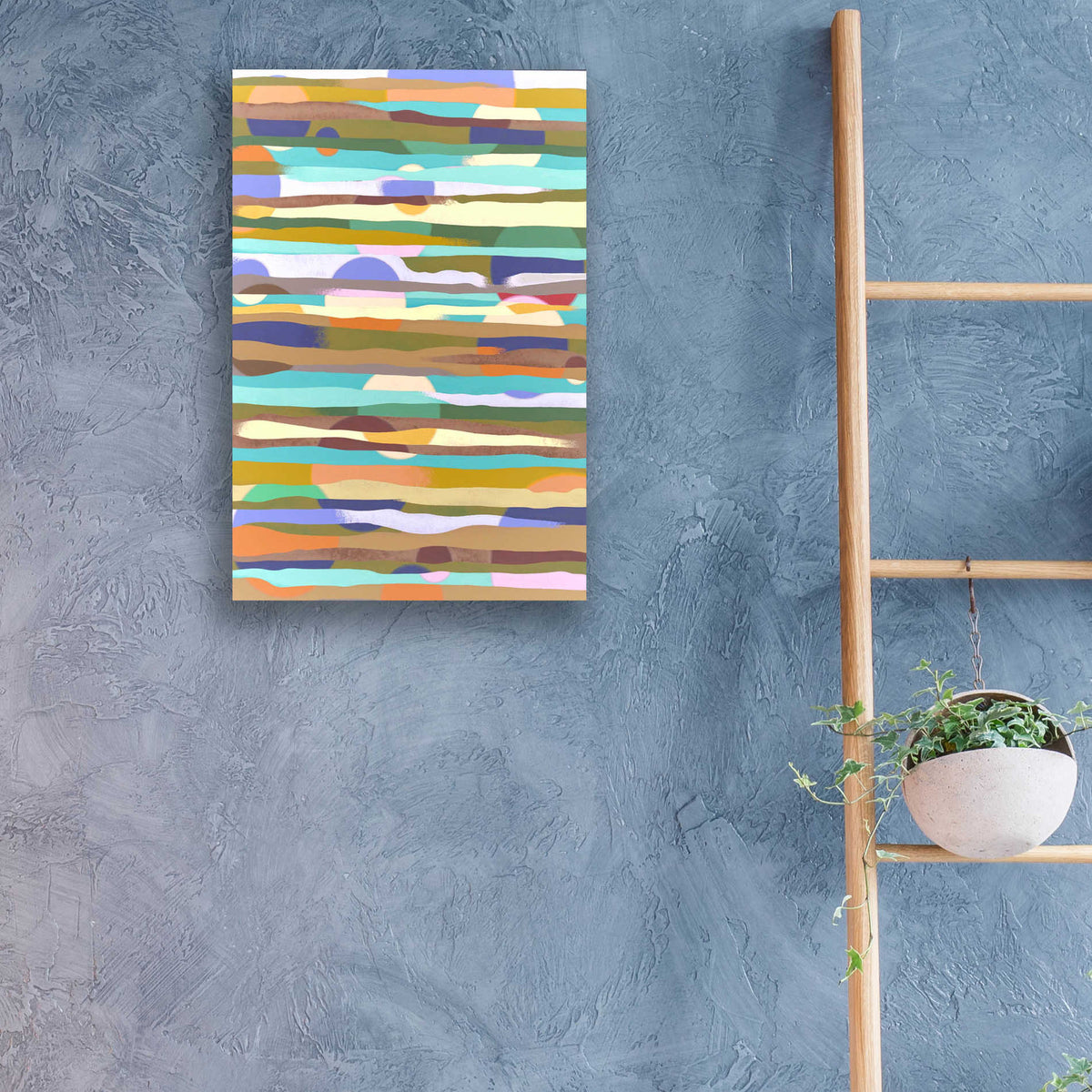 Epic Art 'Randomness' by Zigen Tanabe, Acrylic Glass Wall Art,16x24