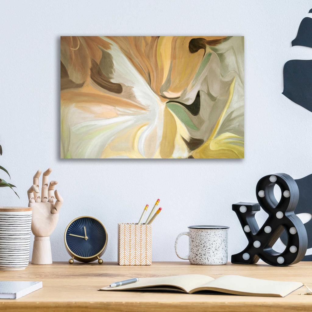 Epic Art 'Notes of Elegance 7' by Irena Orlov, Acrylic Glass Wall Art,16x12