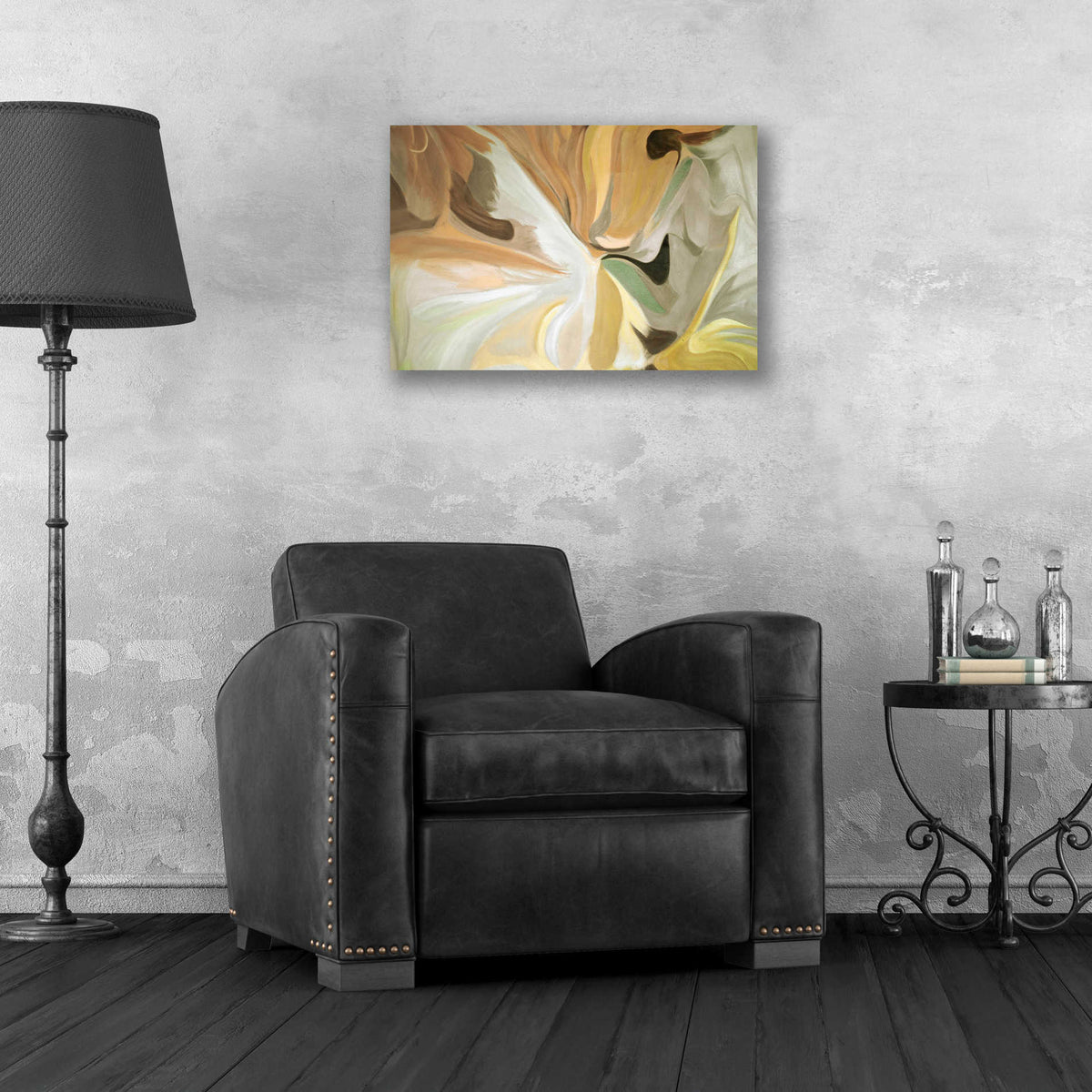Epic Art 'Notes of Elegance 7' by Irena Orlov, Acrylic Glass Wall Art,24x16