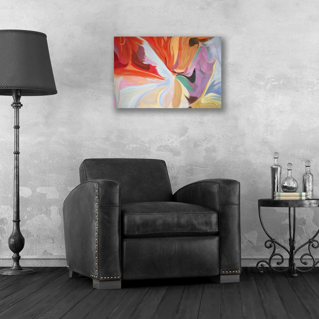 Epic Art 'Notes of Elegance 8' by Irena Orlov, Acrylic Glass Wall Art,24x16